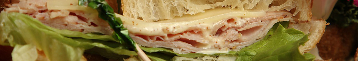 Eating Sandwich at Henry’s Jr Sandwich Shop restaurant in Nantucket, MA.